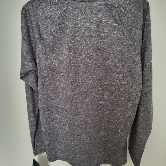 Nike Mens Dri Fit Gray Hydroguard Long Sleeve Shirt UPF 40 Size Small New - Picture 6 of 7
